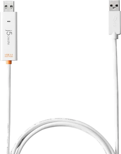 Vista 2 de j5create JUC500 Intercambio de datos, teclado y ratón/transferencia de datos de transferencia de cables USB 3.0 entre Mac y Windows