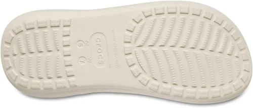 Vista 5 de Crocs Sandalia clásica Crush Sandalias de plataforma unisex para adultos Hueso