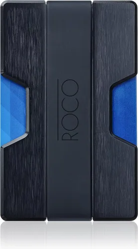 Vista 2 de ROCO MINIMALIST - Billetera delgada de aluminio con bloqueo RFID, número 2