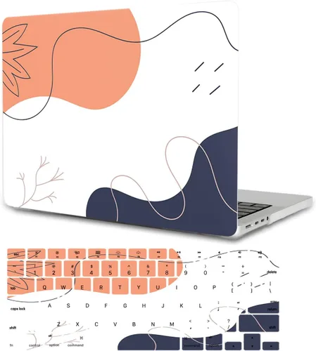Vista 26 de Funda compatible con MacBook Pro de 13 pulgadas con CD-ROM (Modelo: A1278, versión antigua 2012 2011 2010 2009 2008), carcasa rígida de plástico Cara