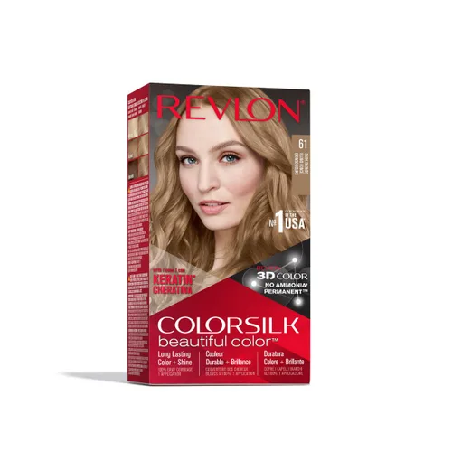 Vista 35 de Revlon ColorSilk Beautiful Color 41 marrón medio 1 ea (paquete de 5)