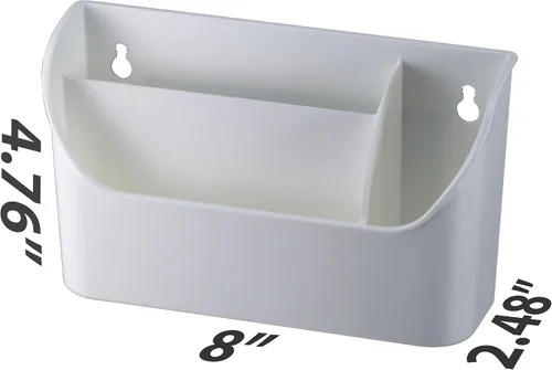 Vista 8 de Organizador magnético Magnet Plus de Officemate, blanco (92550), Blanco