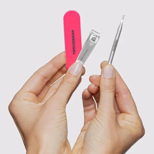 Vista 4 de Kit de cuidado de uñas mini neón Tweezerman