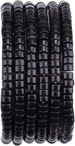 Vista 20 de BEADIA Cuentas Espaciadoras de Jade Natural Africano Planas Redondas Sueltas para Hacer Joyas con Abalorios 3mmx2mm 38cm