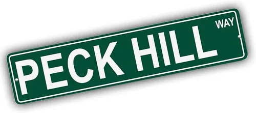 Vista 288 de Ohio Mountains Pick Your Mountain Compatible/repuesto para Acme Hill United States Mountain aluminio metal metal metal estilo letrero de calle