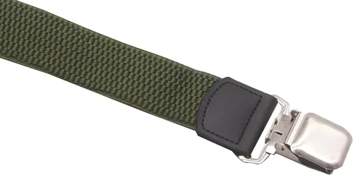 Vista 6 de Cedrainy Tirantes para hombre X Back Clip resistente ajustable con tirantes elásticos de 1.5 pulgadas de ancho