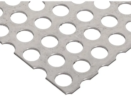 Vista 3 de 304, hoja perforada de acero inoxidable, sólida, acabo sin pulir (molinillo), sistema imperial, escalonada, 1