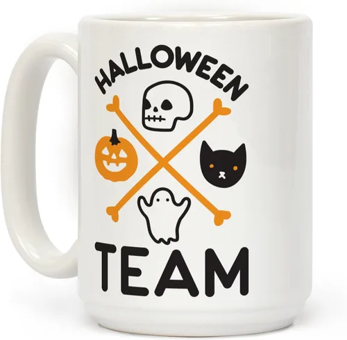 Vista 97 de LookHUMAN Tazas de Halloween Taza de café de Halloween - Tazas de café para decoración ideales para amantes y entusiastas de la decoración - Taza