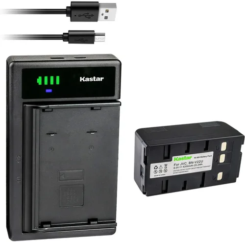 Vista 7 de Kastar Smart USB Cargador de batería de repuesto para Panasonic NV-S85/E NV-S850 NV-S850EN NV-S88E NV-S8A NV-S950PN NV-S99 NV-SX30EG NV-SX50EG