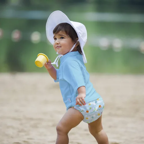 Vista 2 de i play. Boys Snap Reusable Absorbent Swimsuit Diaper