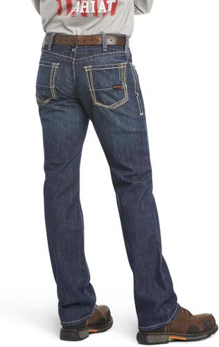 Vista 4 de ARIAT Men's Flame Resistant M4 Low Rise Boot Cut Jean