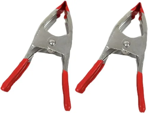Vista 2 de Abrazadera de 6 pulgadas grande Meddle Heavy Duty Spring Metal - 2 piezas