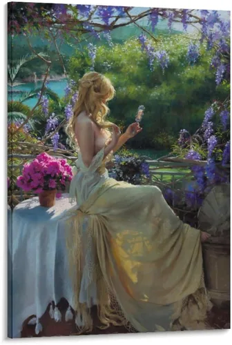 Vista 23 de Vicente Romero Redondo - Póster de pinturas artísticas de pared (32) marcos de fotos, regalos, lienzo, arte de pared, impresiones decorativas