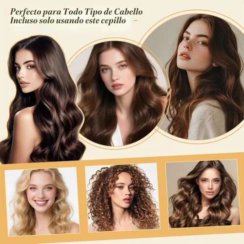 Vista 7 de Cepillo voluminizador redondo mejorado compatible con accesorios Dyson Airwrap, accesorios para el cabello de cepillo redondo compatibles