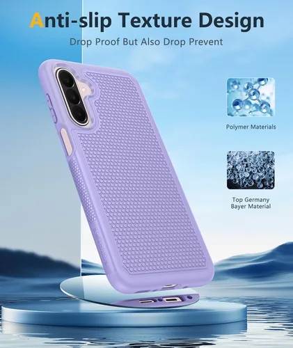 Vista 426 de FNTCASE Funda para iPhone 17 Pro: Fundas delgadas translúcidas de color azul claro compatibles con MagSafe, protección completa de la cámara