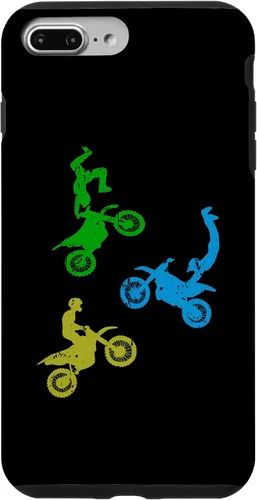 Vista 9 de iPhone 15 Freestyle Motocross Dirtbike Wheelie Enduro Motorcycle Boys Case