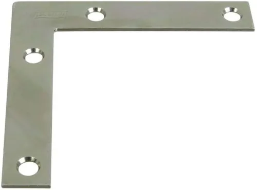 Vista 6 de NATIONAL/SPECTRUM BRANDS HHI Plancha de esquina plana N266-544 3-1/2