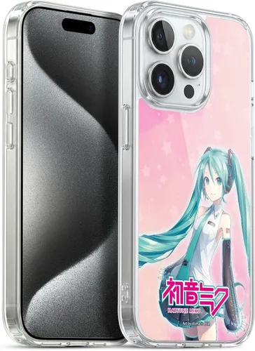 Vista 180 de Head Case Designs Licencia Oficial Hatsune Miku Gráficos Lindos Carcasa de Gel [Protección de Grado Militar] Compatible con Apple iPhone 7