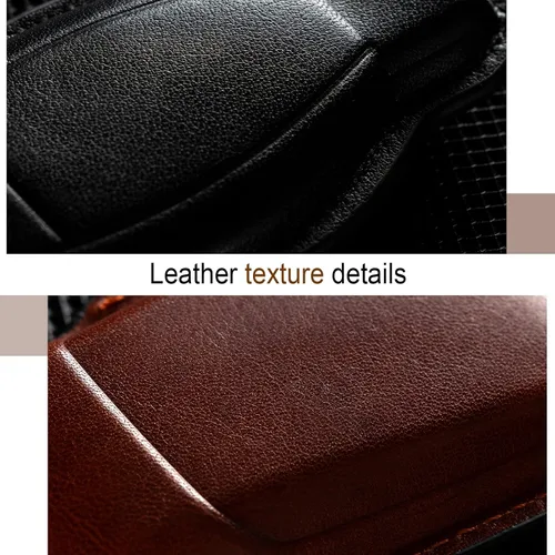 Vista 4 de para Toyota Funda para llavero de cuero, estuche para llaves de coche, compatible con Grand Highlander Camry Crown signia Highlander Venza Land
