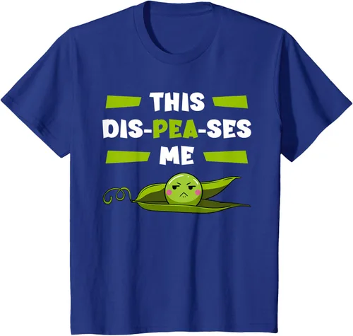 Vista 11 de Camiseta de semilla vegetariana de guisantes con flor de planta Dis-Peas-Ses Me, Negro