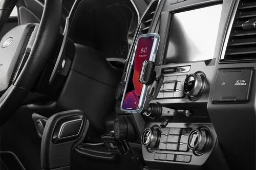 Vista 6 de Scosche UH4CDPDV-SP CarMount 3 en 1 Kit de montaje universal para CD/Dash/Vent para el coche, rotación 360