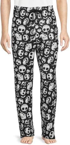Vista 4 de Bioworld The Nightmare Before Christmas - Pantalón de dormir para hombre con lata coleccionable