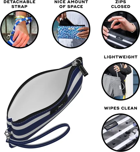Vista 3 de SCOUT Kate Wristlet, cartera ligera para mujer, pequeña pulsera de embrague con correa (varios patrones disponibles)