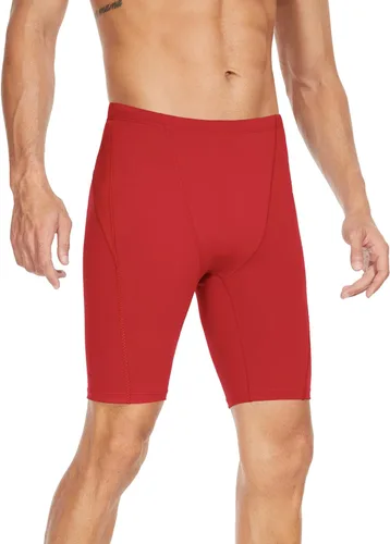 Vista 41 de Traje de baño deportivo competitivo para hombre, traje de entrenamiento de resistencia de carreras, pantalones cortos de natación de secado rápido