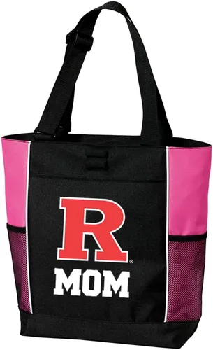 Vista 9 de Broad Bay Official Rutgers Tote Bag Zippered Travel Carryall