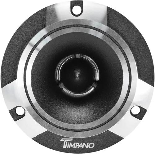 Vista 6 de Timpano TPT-ST2 Tweeter Super Slim de Cromo, 600 Vatios 4 Ohm, 105 dB, Bobina de voz de 1 pulgada, Tweeters Bullet de Sistema de Sonido para Coche