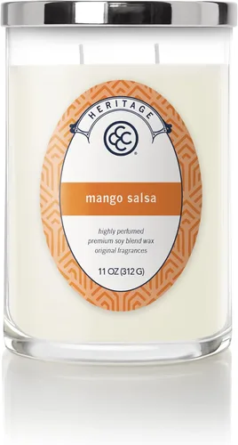 Vista 13 de Colonial Candle Apple Orchard - Vela perfumada en frasco, colección Heritage, blanco, 2 mechas, 11 onzas
