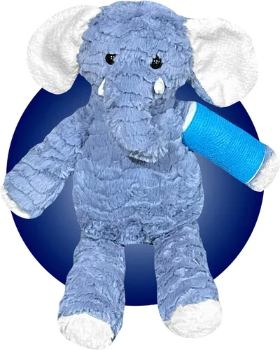 Vista 7 de Regalo de brazo roto/pierna para niños, elige el color y la ubicación del molde - 20 animales de peluche diferentes de 14 pulgadas con moldes