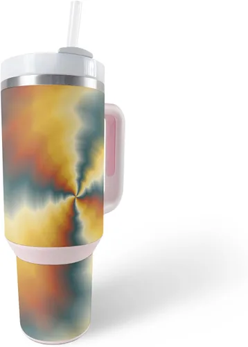 Vista 13 de MightySkins Skin - Vaso de vinilo compatible con Stanley The Quencher H2.0 FlowState de 40 onzas, Crazy Tikis, protectora, duradera y única, fácil