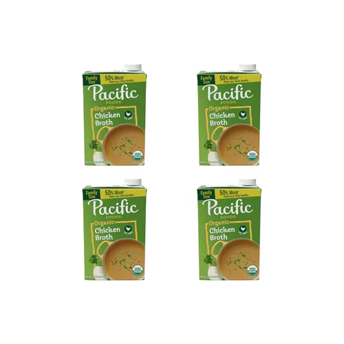 Vista 10 de Pacific Foods - Caldo de pollo orgánico, caja de 48 onzas