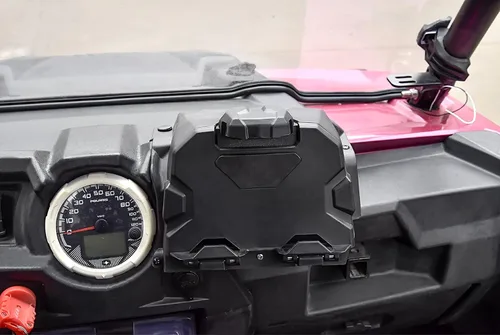 Vista 3 de SAUTVS Soporte de tableta para Polaris RZR XP 1000/4 2014-2018 con caja