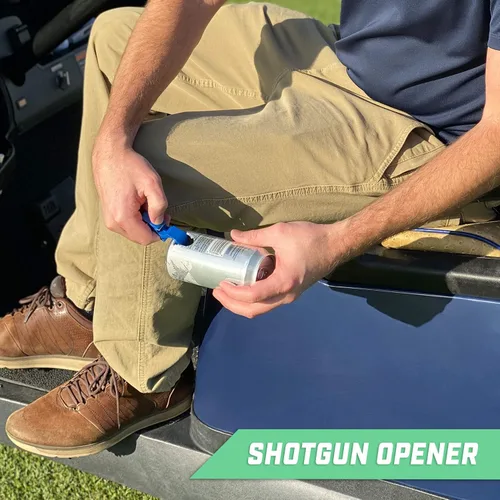 Vista 4 de GoSports - Herramienta de golf para escopeta de cerveza y soporte para cigarros, elige tu color, paquete de 6 para golfistas a los que les gusta ir