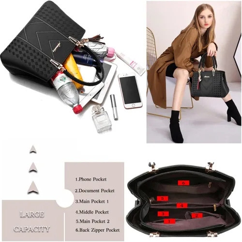 Vista 5 de ALARION - Bolsos de mano y de hombro para mujer, carteras y bolsos de diseño