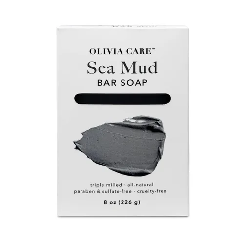 Vista 8 de Olivia Care Jabón en barra de arcilla rosa 100% natural, vegano y orgánico – para rostro y cuerpo – Desintoxica, exfolia, hidrata, hidrata