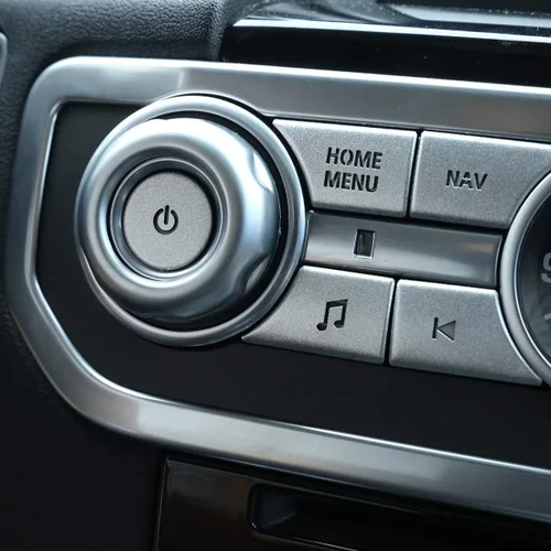 Vista 4 de YIWANG - Juego de 10 botones para consola de coche, multimedia, para Land Rover Range Rover Sport, Discovery 4 LR4 2010 2011