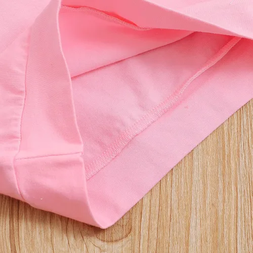 Vista 6 de Conjunto de 2 piezas de sudadera para bebé con estampado de leopardo para otoño e invierno