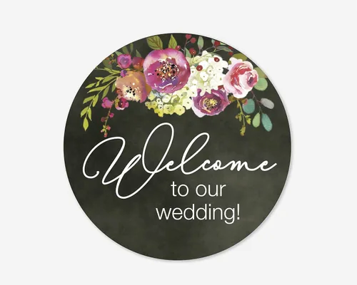 Vista 26 de Pegatinas de boda con texto en inglés "Cheers", para fiestas de compromiso, bodas y despedidas de soltera (#379-013)