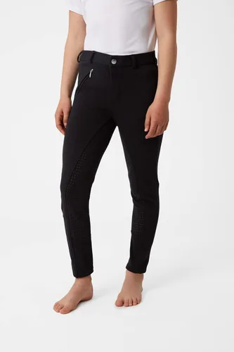 Vista 4 de HORZE Active Kids - Pantalones de equitación unisex con agarre de silicona para asiento completo