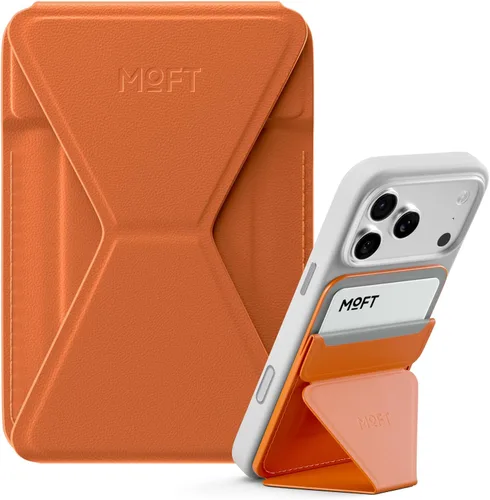 Vista 23 de MOFT Soporte magnético para cartera compatible con iPhone 17/16/15/14/13/12, ajuste de ángulo y soporte de teléfono compatible con MOVAS Magsafe