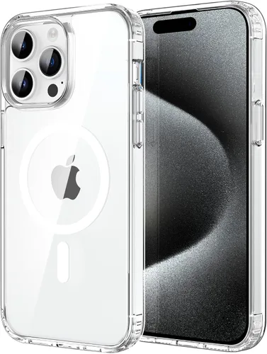 Vista 82 de CACOE Funda magnética para iPhone 12 y iPhone 12 Pro de 6.1 pulgadas - Compatible con MagSafe y soporte magnético para teléfono en el automóvil,