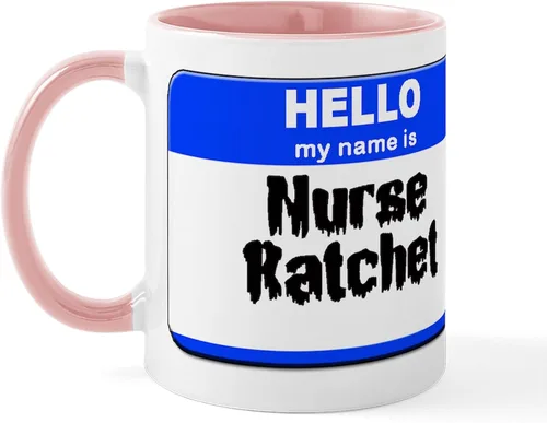 Vista 35 de CafePress Taza de café de cerámica con texto en inglés «Hello My Name Is Mary», de 11 oz (11.0 fl oz)