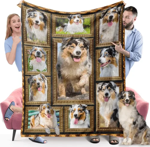 Vista 8 de Manta de perro Cocker Spaniel para niños, bonita manta de franela suave y acogedora para niñas y niños, mantas para bebés y niños pequeños