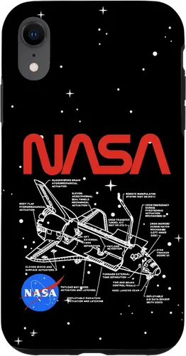Vista 25 de NASA Carcasa con logotipo de Space Shuttle Schematic para iPhone 17