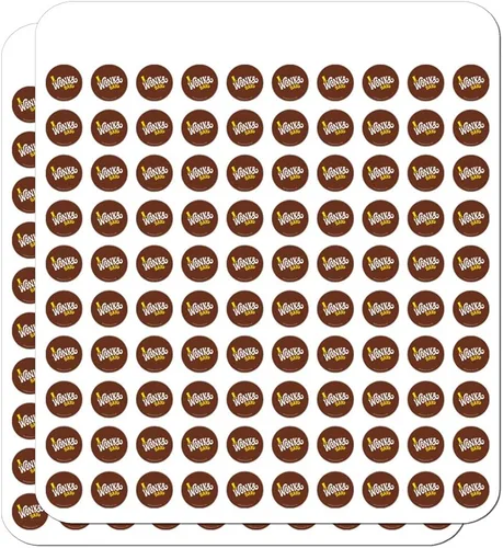 Vista 11 de Willy Wonka and The Chocolate Factory Wonka Bar Logo Planner Calendario Scrapbooking Craft Pegatinas