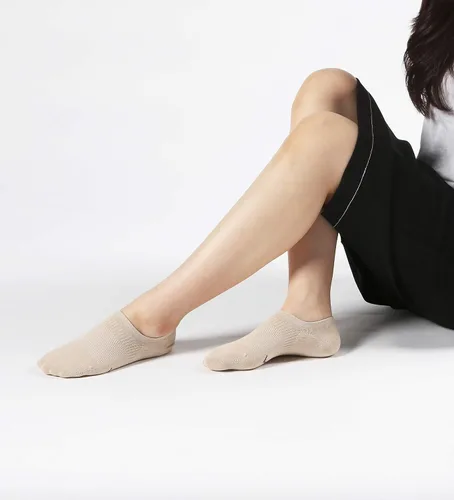 Vista 8 de Pro Mountain Calcetines sin costuras para mujer paquete de 6 unidades forro fino de algodón