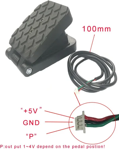 Vista 6 de PWM Soft Start/Soft Stop Controlador de velocidad variable del motor CC Protección de sobrecorriente recuperable Control de interruptor PWM